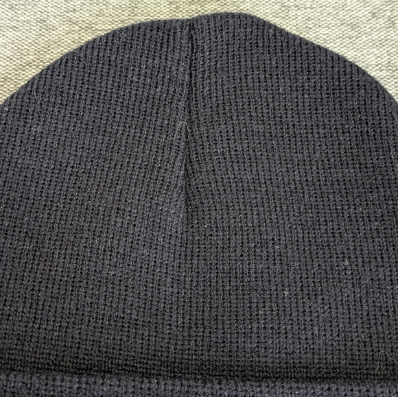 🆕 Carhartt Navy Blue Knit Cuffed Beanie Hat - Picture 8 of 12